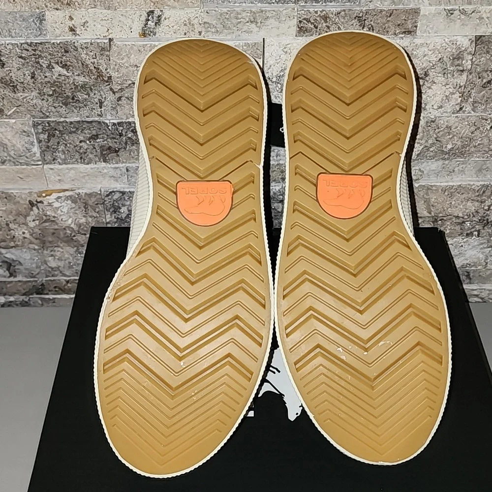 Sorel Brand New Stylish Cream Women's Shoes Winter Snow Boots Waterproof